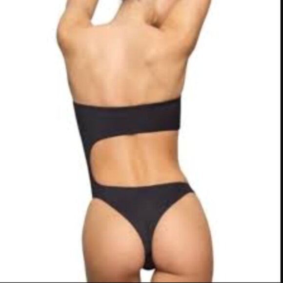 SKIMS NWT Strapless Monokini Bathing Suit - Picture 2 of 3